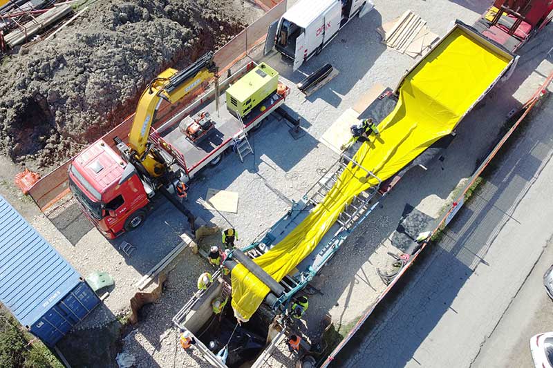 军垦路街道管道紫外光固化修复的步骤是怎样的?