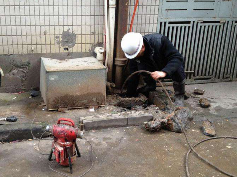 军垦路街道疏通下水道-洗菜池疏通